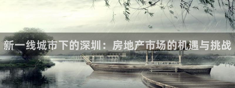 摩登7登录契333OO：新一线城市下的深圳：房地产市场的机遇